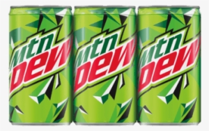 Pepsi-cola® Mini Cans - Mountain Dew Mini Can