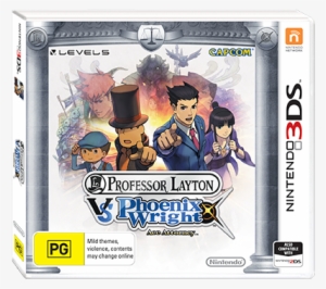 Ace Attorney - Professor Layton 3ds Game