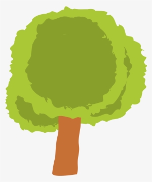 Short Tree - Clip Art Short Tree