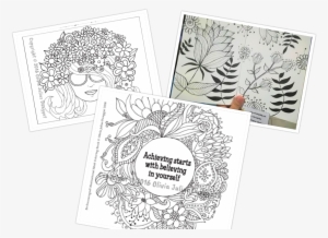 You Can Also Color Your Doodles Like This - Drawing