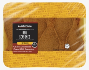 Marketside Fresh Bbq Seasoned Dry Rubbed Chicken Drumsticks, - Pumpernickel