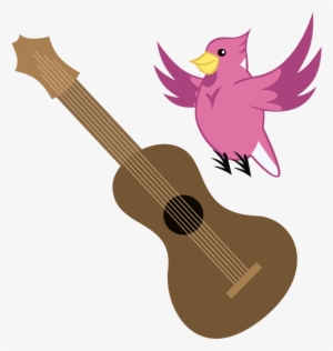 Vector Bird Guitar - Mlp Guitar Cutie Mark