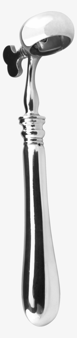 Jarosinski & Vaugoin Silver Chicken Leg Holder - Shower Head