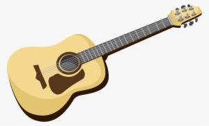 Ukulele Vector Acoustic Guitar Neck - Acoustic Guitar Tab Notebook