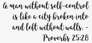 Without Righteous Self-control, My Heart Is Wide Open - Hoes Quotes
