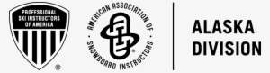 Black And White, Jpg - Professional Ski Instructors Of America & American