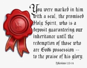Sealed In The Holy Spirit