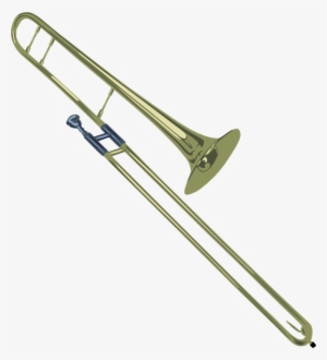 Free Vector Tenor Trombone Clip Art - Trombone Clip Art