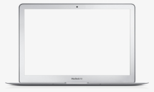 White Laptop Mock Up