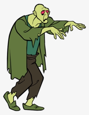 The Zombie From "which Witch Is Which - Monstruos De Scooby Doo