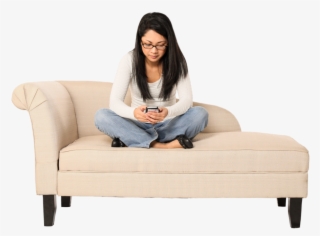 Tao Girl On Couch