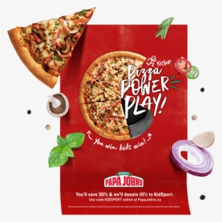 Papa John's Poster