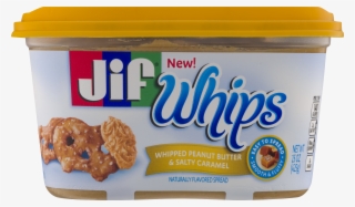 Jif Whips Whipped Peanut Butter & Salty Caramel Spread,