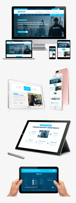 Security Guard Wordpress Theme Features