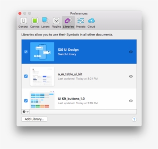 Access Your Preferences, Found Using ⌘, Or Under 'sketch'