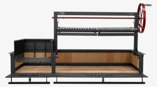 Argentine Grill 60″ W/fire Brick, Grill Head & Firebox,