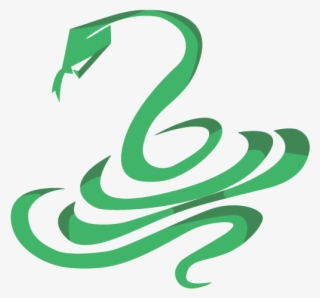 Snake Talisman Green Designer Illustrator Icon Digital