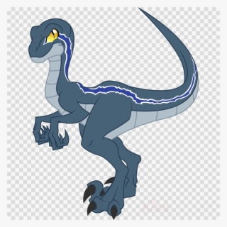 Blue Jurassic World Vector Clipart Velociraptor Tyrannosaurus