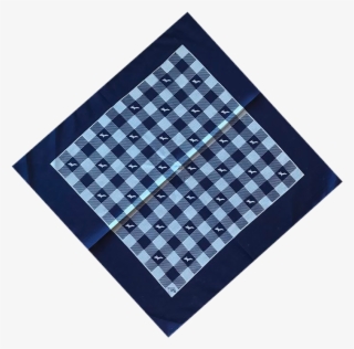 Bandana - "u - P - Silhouette" Plaid Bandana