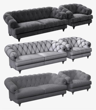 3d Model Classic Sofa