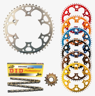 Talon Groovelite Sprocket Set With Your Choice Of D