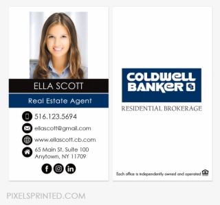 Coldwell Banker Business Cards, Coldwell Banker Realtor