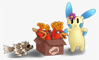 I Did The Day 4 Drawing For Rootmas, With The 4 Annoying