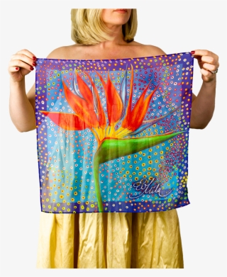 Gifts For Her Cocky Silk Square Scarf Bandana Bird