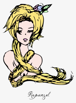 Rapunzel De “enredados”