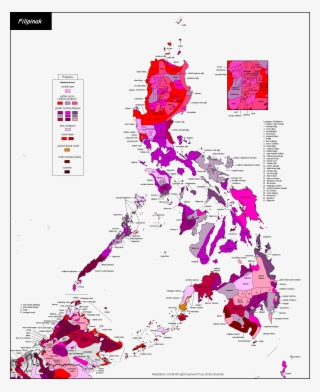 Linguistic Map Of The Philippines