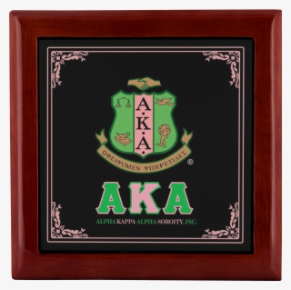 Aka Crest Jewelry Box