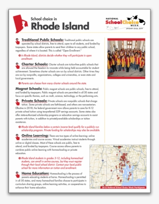 School Choice Options In Rhode Island
