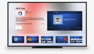 Npr One Appletv App Playing On An Appletv