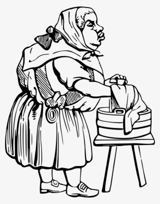 This Free Icons Png Design Of Washer Woman