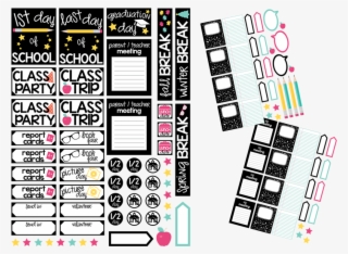 School Planner Sticker Pack