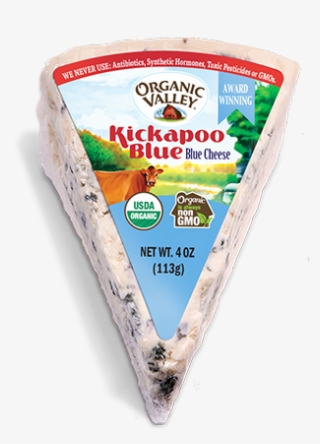 Kickapoo Blue Cheese Wedge 4 Oz