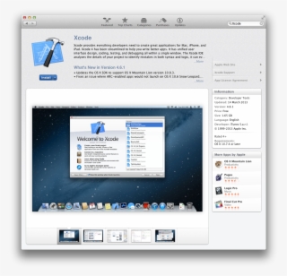 The Xcode Page In The Mac App Store