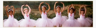 Children Taking A Ballet Class