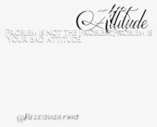Attitude Png