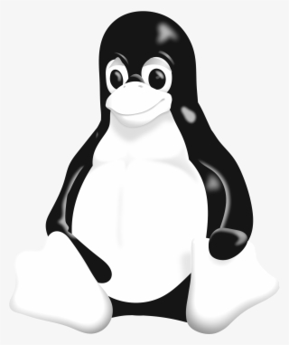 Linux Logo Black And White