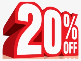 20 Percent Off Discount Sale Icon 2