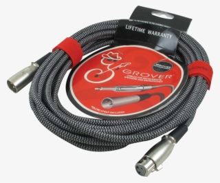 Grover, Xlr, 25', Female To Male Braided Image