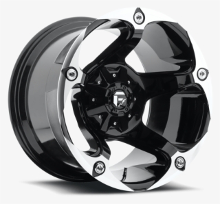 Fuel Havok Gloss Black Machined With Machined Lip Deep