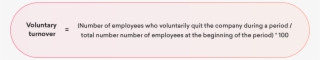 This Metric Is The Rate At Which Employees Voluntarily