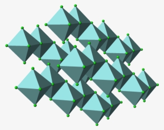 Zirconium Tetrachloride 3d Polyhedra C