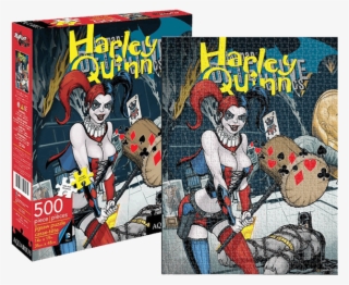 Harley Quinn Retro Cover 500 Piece Jigsaw Puzzle