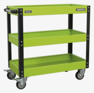Cx110hv Sealey Workshop Trolley 3 Level Heavy Duty
