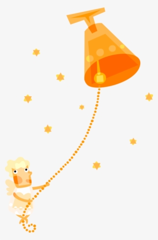Vector Illustration Of Heavenly Angel Rings Christmas