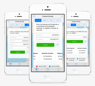 Gps Coordinate Converter Convert On Iphone