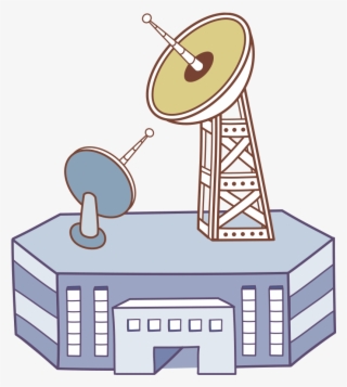 Satellite Clipart Tv Station